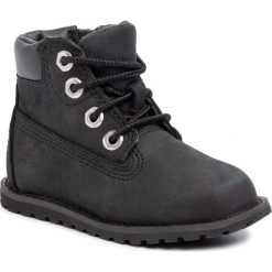 Trapery TIMBERLAND - Pokey Pine TB0A2C4H0151 Black Nubuck. Czarne śniegowce chłopięce Timberland, bez zapięcia. W wyprzedaży za 319,00 zł.
