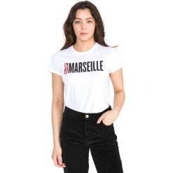 Levi's The Perfect 2.0 Koszulka Biały. Białe koszulki damskie s, z nadrukiem, z bawełny. Za 102,95 zł.