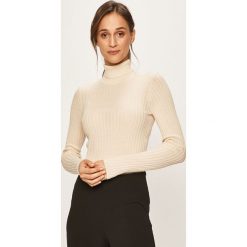 Vero Moda - Sweter. Swetry damskie Vero Moda, s, bez wzorów, z bawełny, bez rękawów, bez kaptura. W wyprzedaży za 69,90 zł.