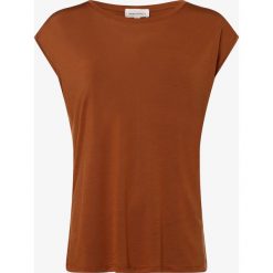 ARMEDANGELS - T-shirt damski, brązowy. Pomarańczowe t-shirty damskie ARMEDANGELS, xl, bez wzorów, z jeansu, bez kołnierzyka. Za 179,95 zł.