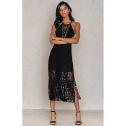 Stroje dwuczęściowe damskie: Free People Sukienka Maxi Anastasia – Black