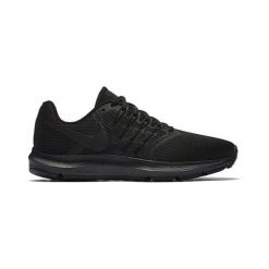 Nike WMNS RUN SWIFT, 20 | URUCHOMIENIE | KOBIETY | LOW TOP | CZARNY / CZARNY | 7.5. Czarne buty sportowe damskie Nike, bez wzorów, bez rękawów, do biegania. W wyprzedaży za 319,84 zł.