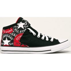 Converse - Trampki. Czarne trampki męskie Converse, bez wzorów, z gumy, na sznurówki. Za 299,90 zł.