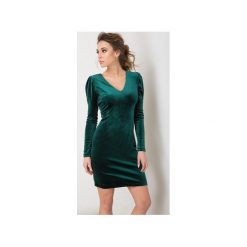 Sukienka Paris Butelkowo zielona. Zielone sukienki balowe Flawdress, l. Za 229,00 zł.