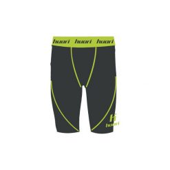 Chinosy chłopięce: Huari Spodnie juniorskie Parma Jr Pirate Black/tender Shoots r. 158