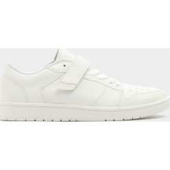 Buty męskie: Białe buty sportowe w stylu retro