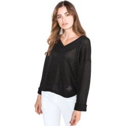 TWINSET Sweter Czarny. Czarne bluzy damskie Twinset, s, bez wzorów, z poliesteru, bez rękawów, bez kaptura. Za 750,95 zł.