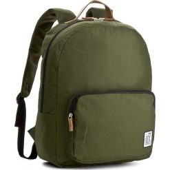 Plecak THE PACK SOCIETY - 999CLA702.20 Zielony. Zielone torby męskie skórzane The Pack Society, bez wzorów, ze skóry ekologicznej. Za 129,00 zł.