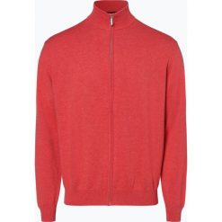 Andrew James - Kardigan męski, czerwony. Czerwone kardigany męskie marki Andrew James, s, bez wzorów, z bawełny. Za 179,95 zł.