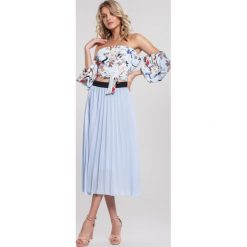 Niebieska Spódnica Resale. Niebieskie spódniczki damskie other, s, bez wzorów, midi. Za 79,99 zł.