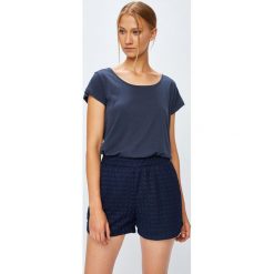 Rock Angel - Top. Niebieskie topy damskie marki Rock Angel, s, z bawełny, z okrągłym kołnierzem. W wyprzedaży za 29,90 zł.