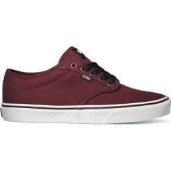 BUTY ATWOOD CANVAS. Brązowe trampki męskie Vans, bez wzorów, z materiału, klasyczne, bez zapięcia. Za 239,99 zł.