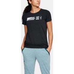 Bluzki damskie: Under Armour Koszulka damska SPORTSTLE BRANDED GRAPHIC czarna r. XS (1305578-001)