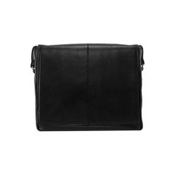 Torba MCKLEIN San Francesco 15.6 cali Czarny. Czarne torby męskie skórzane Mcklein, w paski, ze skóry, eleganckie. Za 911,99 zł.