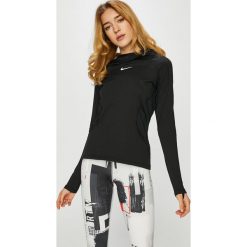 Nike - Bluza. Czarne bluzy damskie z kapturem marki Nike, s, z elastanu. W wyprzedaży za 199,90 zł.