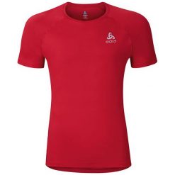 Koszulki sportowe męskie: Odlo Koszulka męska T-shirt s/s CRIO czerwona r. L