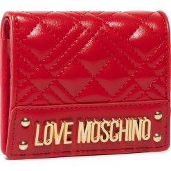 Mały Portfel Damski LOVE MOSCHINO - JC5601PP1ALA0500 Rosso. Czerwone portfele damskie Love Moschino, bez wzorów, ze skóry ekologicznej. Za 389,00 zł.