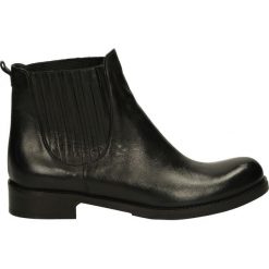 Botki damskie na zamek: Botki - B327 MON NER