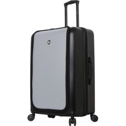 Mia Toro walizka podróżna M1709/2-L - czarna/srebrna. Szare walizki sportowe. W wyprzedaży za 686,00 zł.