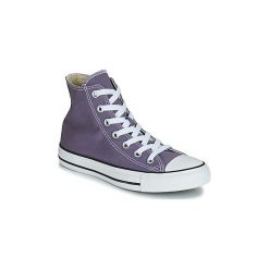 Buty Converse CHUCK TAYLOR ALL STAR SEASONAL CANVAS HI. Fioletowe trampki i tenisówki damskie marki Converse, bez wzorów, bez zapięcia. Za 309,00 zł.