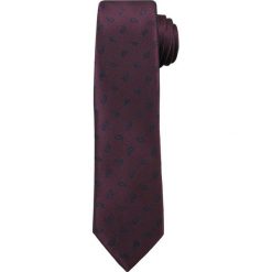 Burgundowy Elegancki Męski Krawat -ALTIES- Granatowy Wzór Paisley KRALTS0212. Czerwone krawaty męskie Alties, paisley, z tkaniny, eleganckie. Za 39,00 zł.