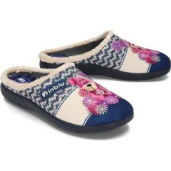 INBLU EC-49 granatowy, kapcie damskie. Niebieskie kapcie damskie Inblu. Za 56,90 zł.