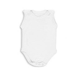 Baby's Only, Body tkane, Białe, rozmiar 68 SUPER PROMOCJA -50%. WYPRZEDAŻ. Białe body niemowlęce Babys Only, bez wzorów, bez rękawów. Za 66,33 zł.