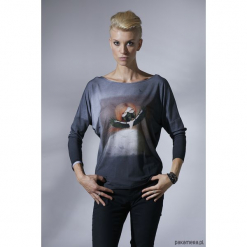 Eco girl bluzka Unicorno. Zielone t-shirty dziewczęce Pakamera. Za 149,00 zł.
