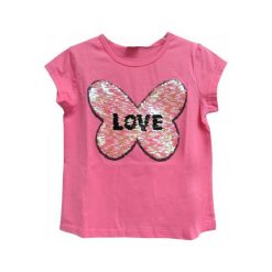Topo T-Shirt Dziewczęcy 122 Różowy. Różowe bluzki dziewczęce marki Topo, z nadrukiem. Za 50,00 zł.