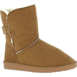 Buty zimowe damskie: Zimowe botki „Beech” w kolorze jasnobrązowym