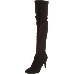 Buty zimowe damskie: Kozaki w kolorze czarnym
