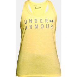 Under Armour Koszulka damska Tborne Train Graphic Twist Tank żółta r. M (1309893-159). Żółte topy sportowe damskie marki Under Armour, m. Za 73,13 zł.