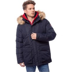 Heavy Tools Męska kurtka Nared Navy W19-100 (rozmiar M). Niebieskie płaszcze męskie Heavy Tools, m, bez wzorów, eleganckie, bez kaptura. W wyprzedaży za 397,00 zł.