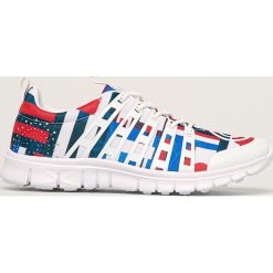 Desigual Sport - Buty. Białe buty sportowe damskie Desigual Sport, bez wzorów, z gumy, sportowe. Za 349,90 zł.
