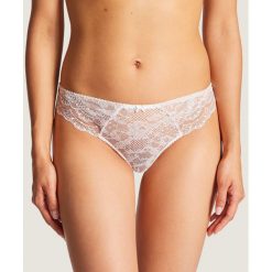 Stringi Aubade Soleil Nocturne ND26. Brązowe stringi damskie Aubade, bez wzorów, z elastanu. Za 319,00 zł.