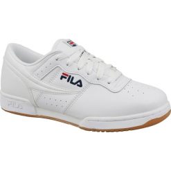 FILA Original Fitness 1VF80172-150 45 Białe. Białe buty sportowe męskie Fila, ze skóry, bez zapięcia, na fitness i siłownię. Za 339,99 zł.