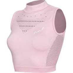 Seamless Crop Top FLAMINGO. Topy damskie FJ!, z aplikacjami, z elastanu, ze stójką. W wyprzedaży za 138,75 zł.