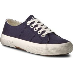 Tenisówki LAUREN RALPH LAUREN - Jolie N85 Q0335 CBNSH A45MB Modern Navy. Niebieskie półbuty damskie Lauren Ralph Lauren, bez wzorów, z gumy, bez zapięcia. W wyprzedaży za 179,00 zł.