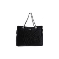 Shopper bag damskie: Torby shopper Richmond BLACK STAR VELVET
