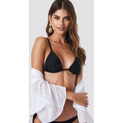 NA-KD Swimwear Trójkątna góra bikini z wiązaniem - Black. Czarne bikini NA-KD Swimwear. Za 60,95 zł.