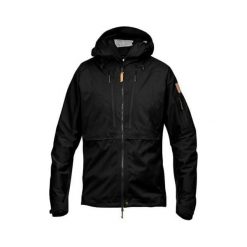 Fjällräven Keb Eco-Shell Jacket, Czarny | 550 | Z. Czarne płaszcze męskie Fjällräven, m, bez wzorów. W wyprzedaży za 2322,52 zł.