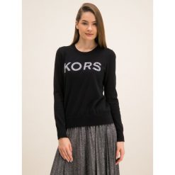 Sweter MICHAEL Michael Kors MH96P4X4VE. Czarne swetry damskie MICHAEL Michael Kors, s, bez wzorów, z bawełny, klasyczne, bez rękawów, bez kaptura. W wyprzedaży za 589,00 zł.