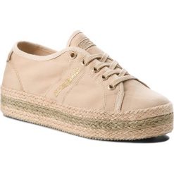 Espadryle NAPAPIJRI - Hope 16738583 Beige N101. Brązowe espadryle damskie Napapijri, bez wzorów, ze skóry ekologicznej, bez obcasa, na koturnie. W wyprzedaży za 189,00 zł.