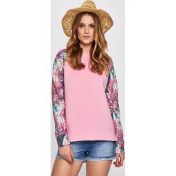Answear - Bluza Secret Garden. Różowe bluzy damskie ANSWEAR, s, z nadrukiem, z elastanu. W wyprzedaży za 89,90 zł.