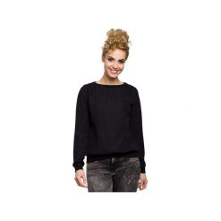 M265 Bluza, sweter ze ściągaczem czarna. Czarne bluzy damskie Moe, xl, bez wzorów, z elastanu, bez rękawów, bez kaptura. Za 260,00 zł.
