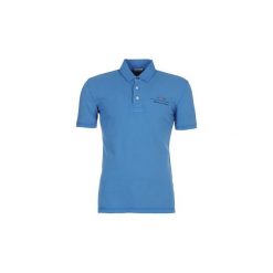Koszulki polo z krótkim rękawem Napapijri ELBAS. Niebieskie koszulki męskie Napapijri, s, bez wzorów, z krótkim rękawem. Za 258,30 zł.