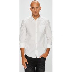 Pepe Jeans - Koszula Ridleys I. Białe koszule męskie Pepe Jeans, xl, bez wzorów, z elastanu, klasyczne, z klasycznym kołnierzykiem, z długim rękawem. W wyprzedaży za 159,90 zł.