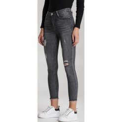 Szare Jeansy Skinny Narirea. Szare jeansy damskie Renee. Za 109,99 zł.