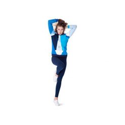 Venus Sweatshirt (Blue). Niebieskie bluzy damskie OKUAKU, xs, bez wzorów, z elastanu, bez rękawów, bez kaptura. Za 279,00 zł.
