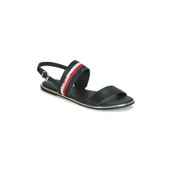 Sandały Tommy Hilfiger FLAT SANDAL CORPORATE RIBBON. Sandały damskie TOMMY HILFIGER. Za 295,72 zł.